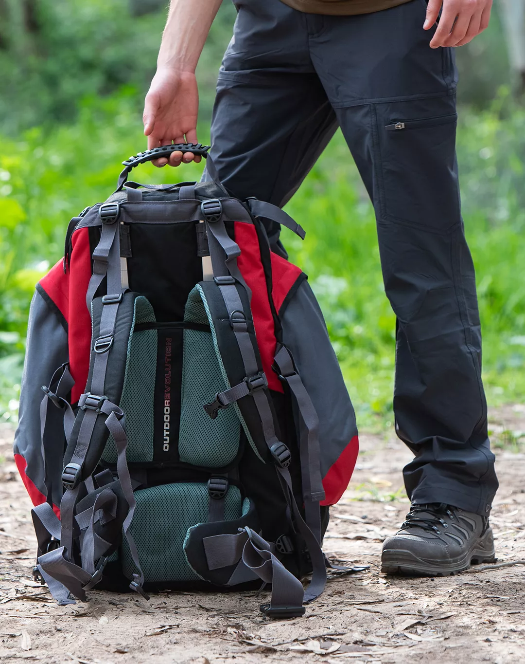 תרמיל ניתק Porter Plus70 – Outdoor Revolution-10966 – אדום – 2