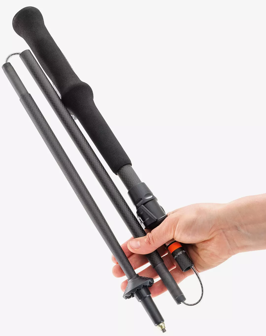 מקל הליכה Ibex Carbon – Gabel-11821 – black-carbon-orange – 2
