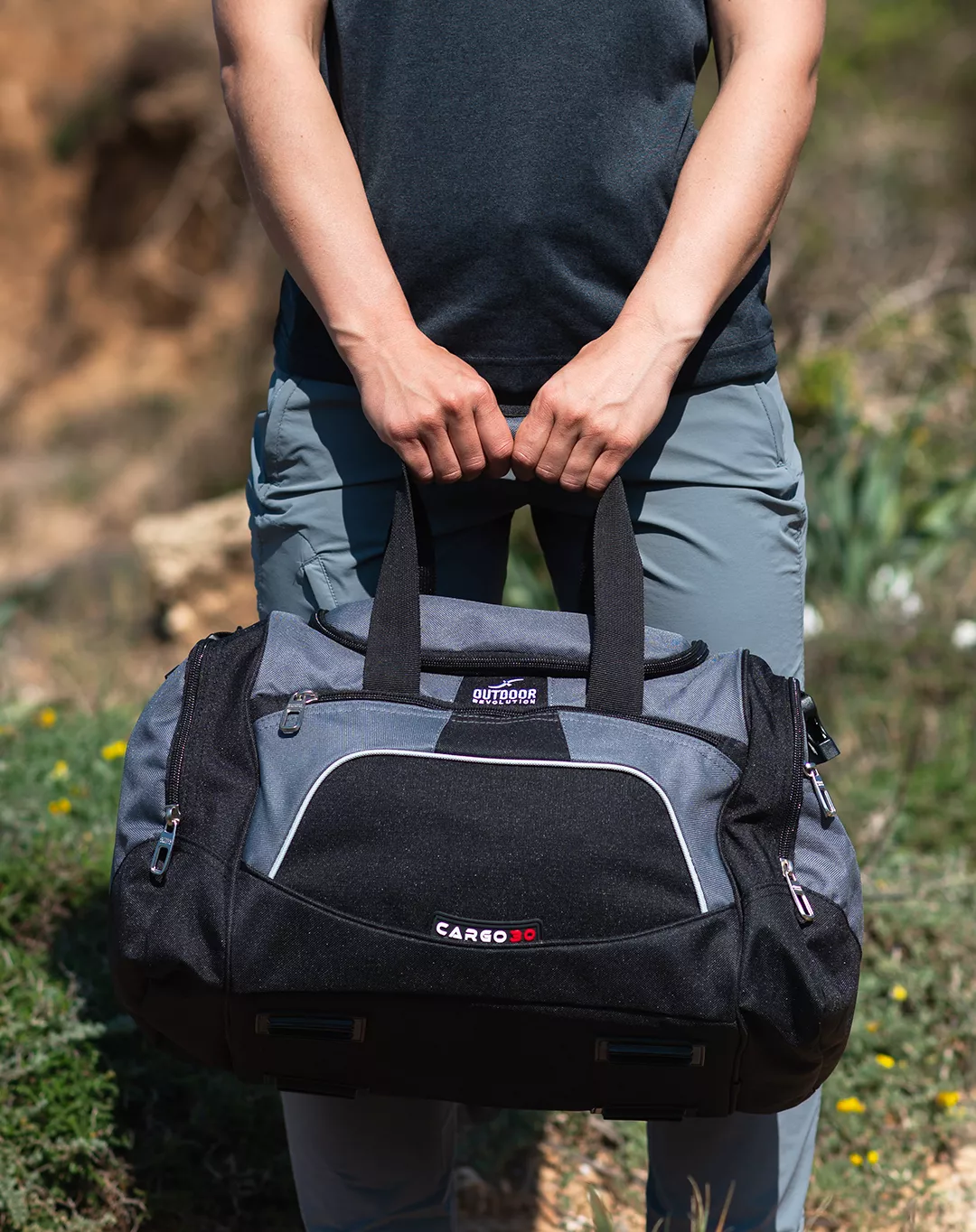 צ'ימידן Cargo 30 – Outdoor Revolution-1561 – אפור-כהה – 1