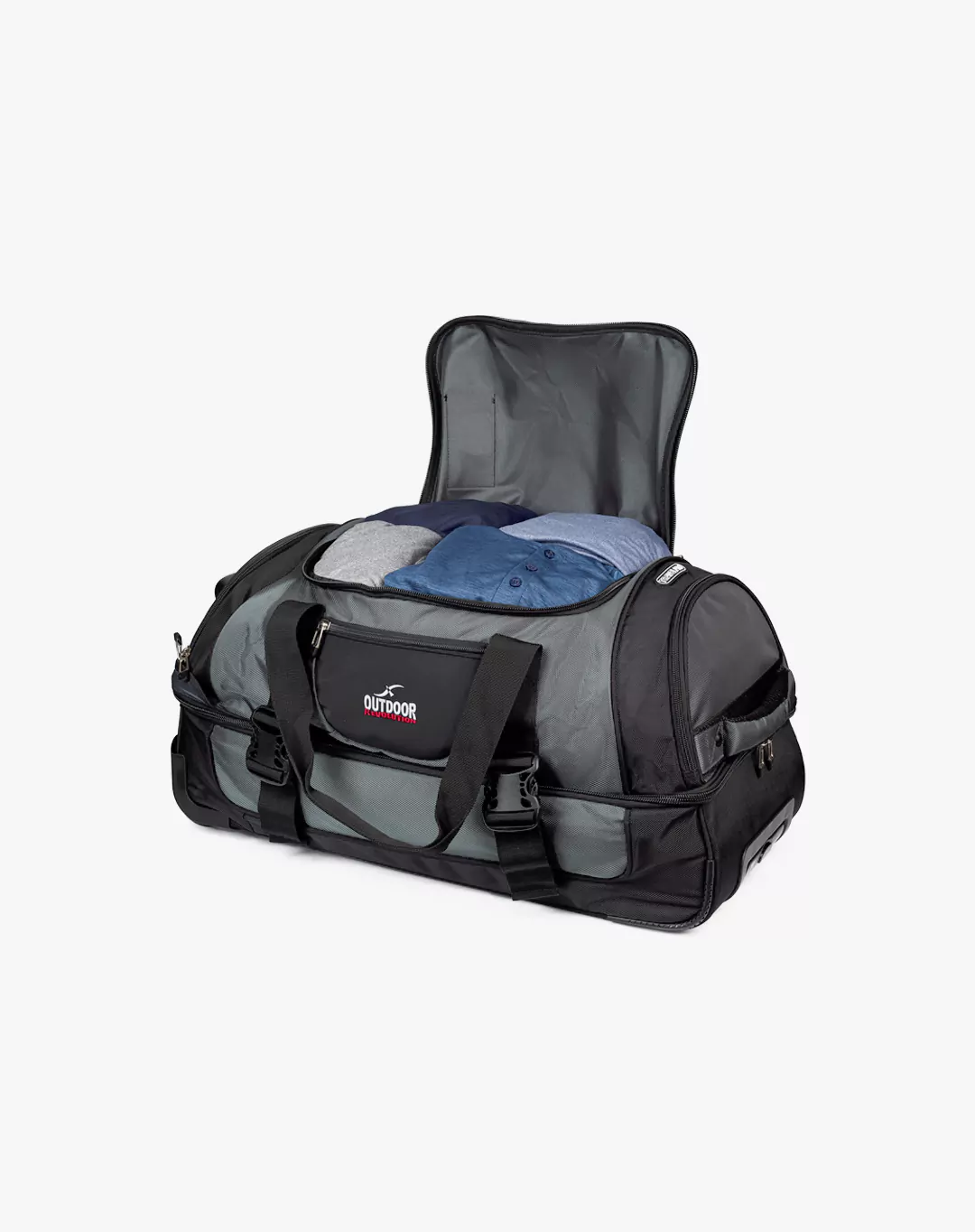 תיק דאפל Travel Pro L – Outdoor Revolution-1870 – אפור-בהיר – 3