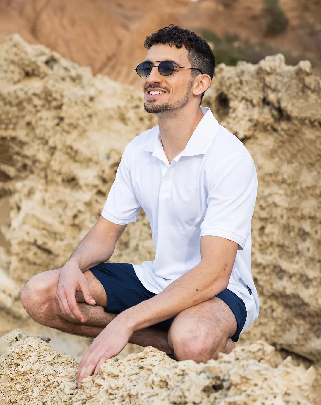 חולצה Polo Cool Dry – Outdoor Revolution-3018 – לבן – 3