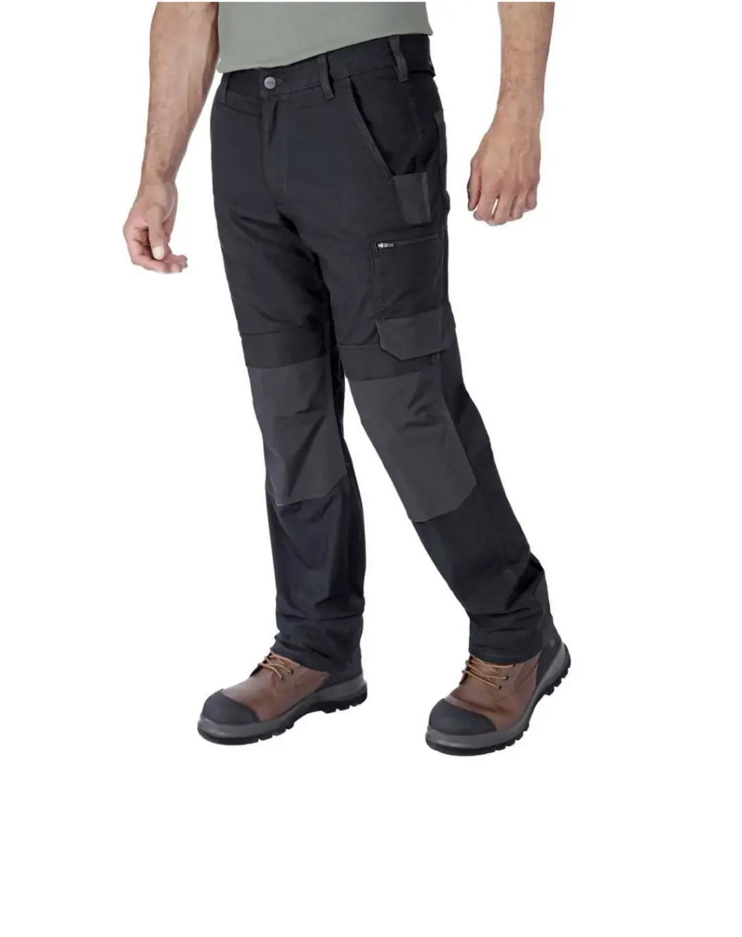 מכנסי חצי סרבל מולטי פוקטSTEEL® מבד ריפסטופ גמיש