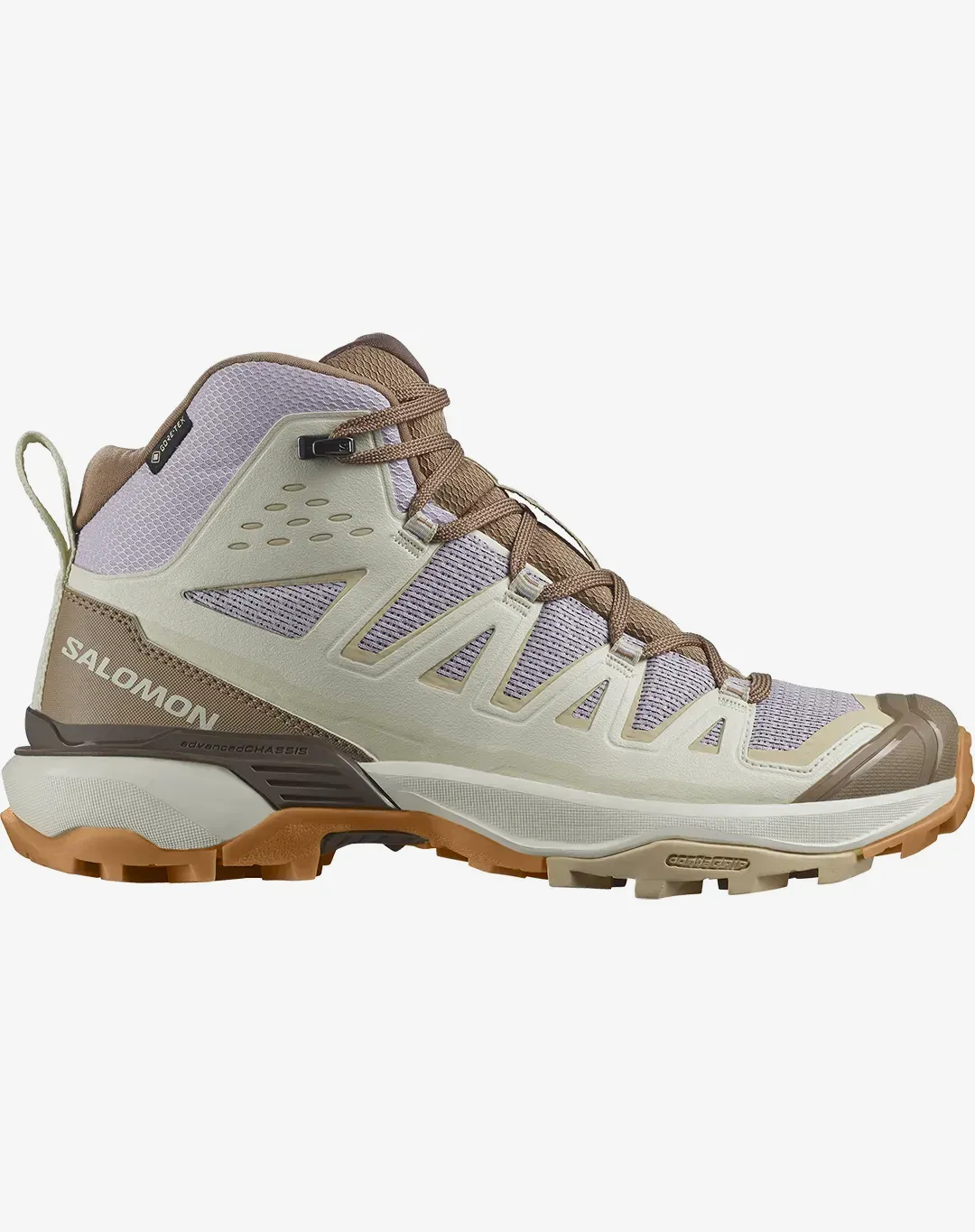 X Ultra 360 Edge Mid Gtx נעלי נשים – Salomon-L474628 – raw-umber-wheat-orchid-petal – 1