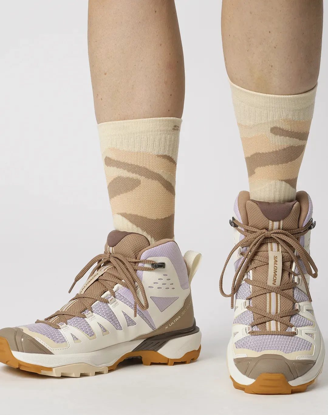 X Ultra 360 Edge Mid Gtx נעלי נשים – Salomon-L474628 – raw-umber-wheat-orchid-petal – 1