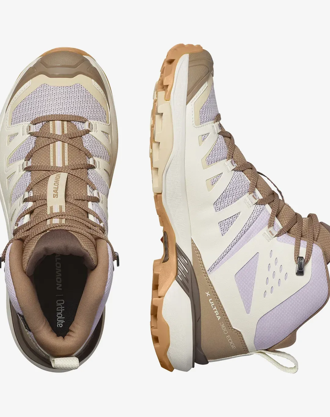 X Ultra 360 Edge Mid Gtx נעלי נשים – Salomon-L474628 – raw-umber-wheat-orchid-petal – 7