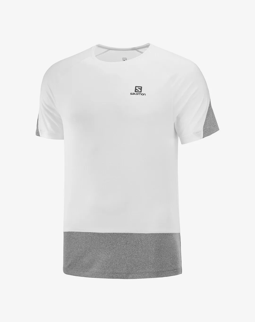 גופייה Cross Run – Salomon-LC172100 – white-black-heather – 4