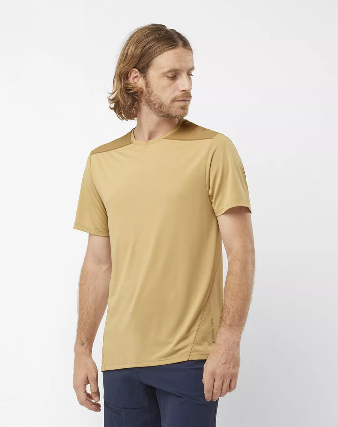 חולצה קצרה Outline – Salomon-LC200270 – starfish-kelp – 1