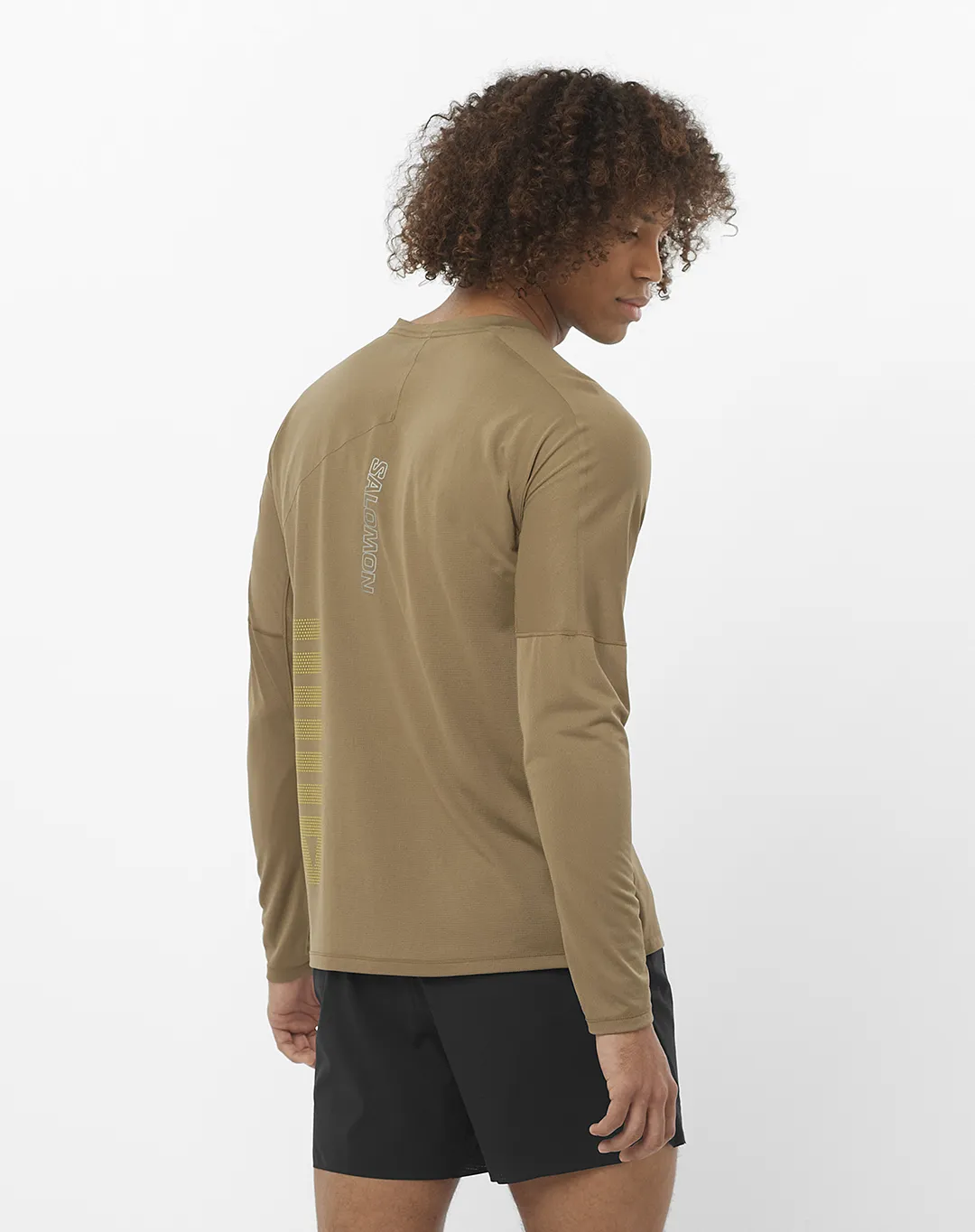 חולצה ארוכה Sense Aero Tee Gfx – SALOMON-LC2274800 – shitake – 2