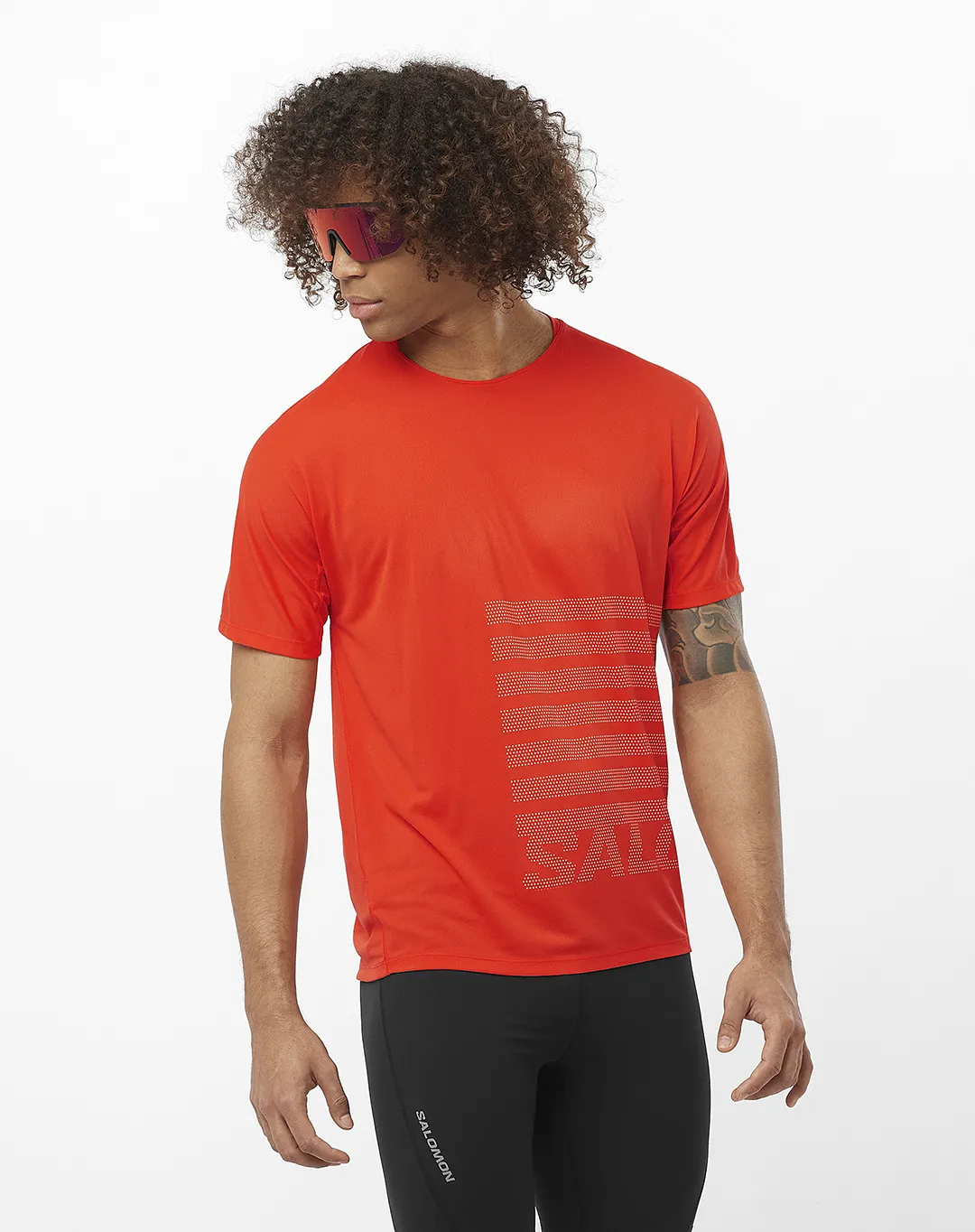 חולצת Sense Aero Ss Gfx – SALOMON-LC2319400 – cherry-tomato – 1