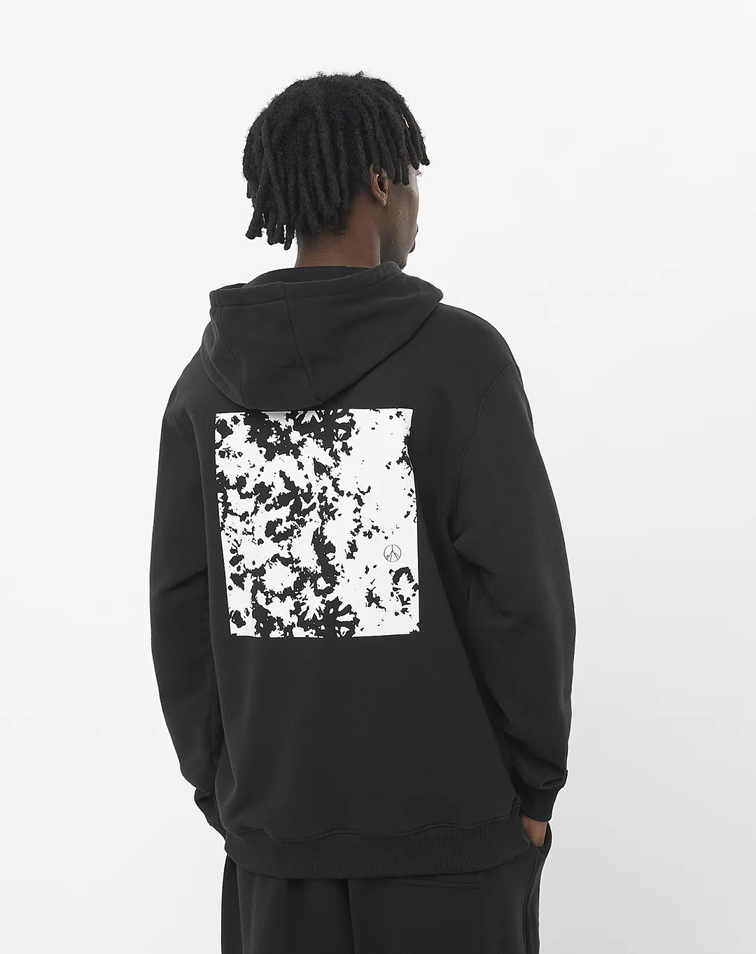 סווטשרט Droppin Hoody – SALOMON-LC2359000 – deep-black-white – 3