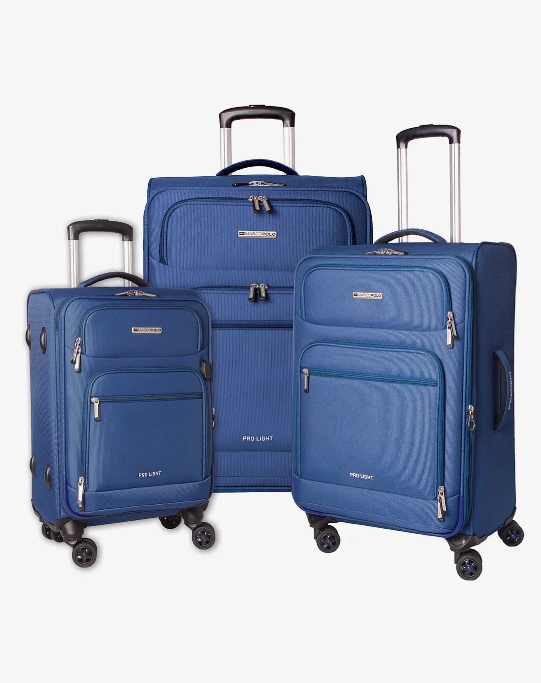 סט 3 מזוודות 20" 24" 28" PROLIGHT – – רויאל – 1