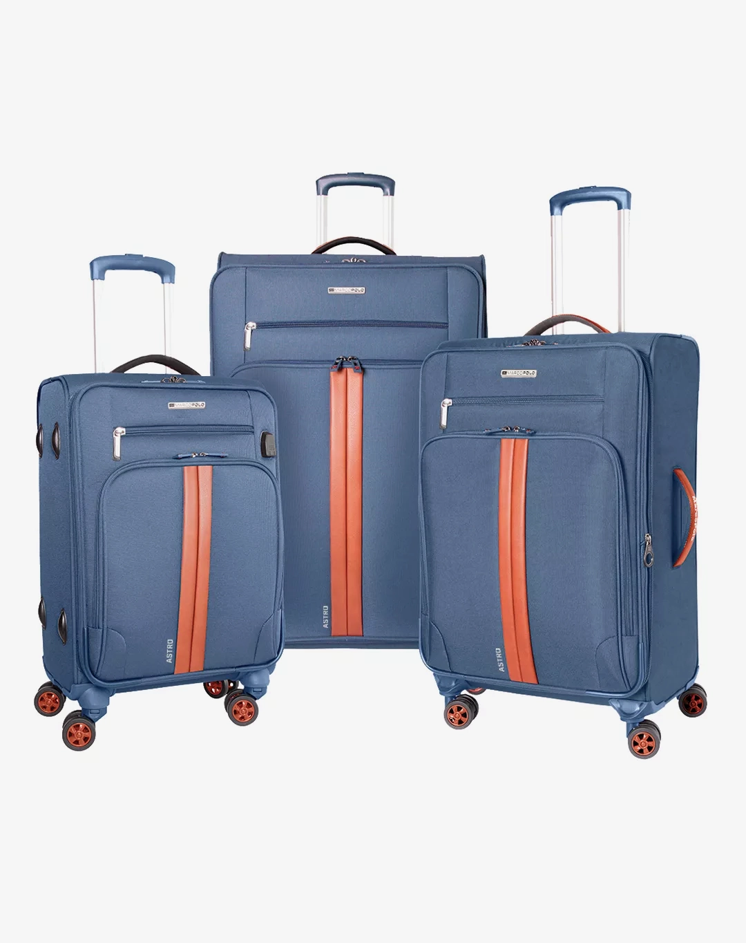 סט 3 מזוודות 20" 24" 28" Astro – – נייבי – 1