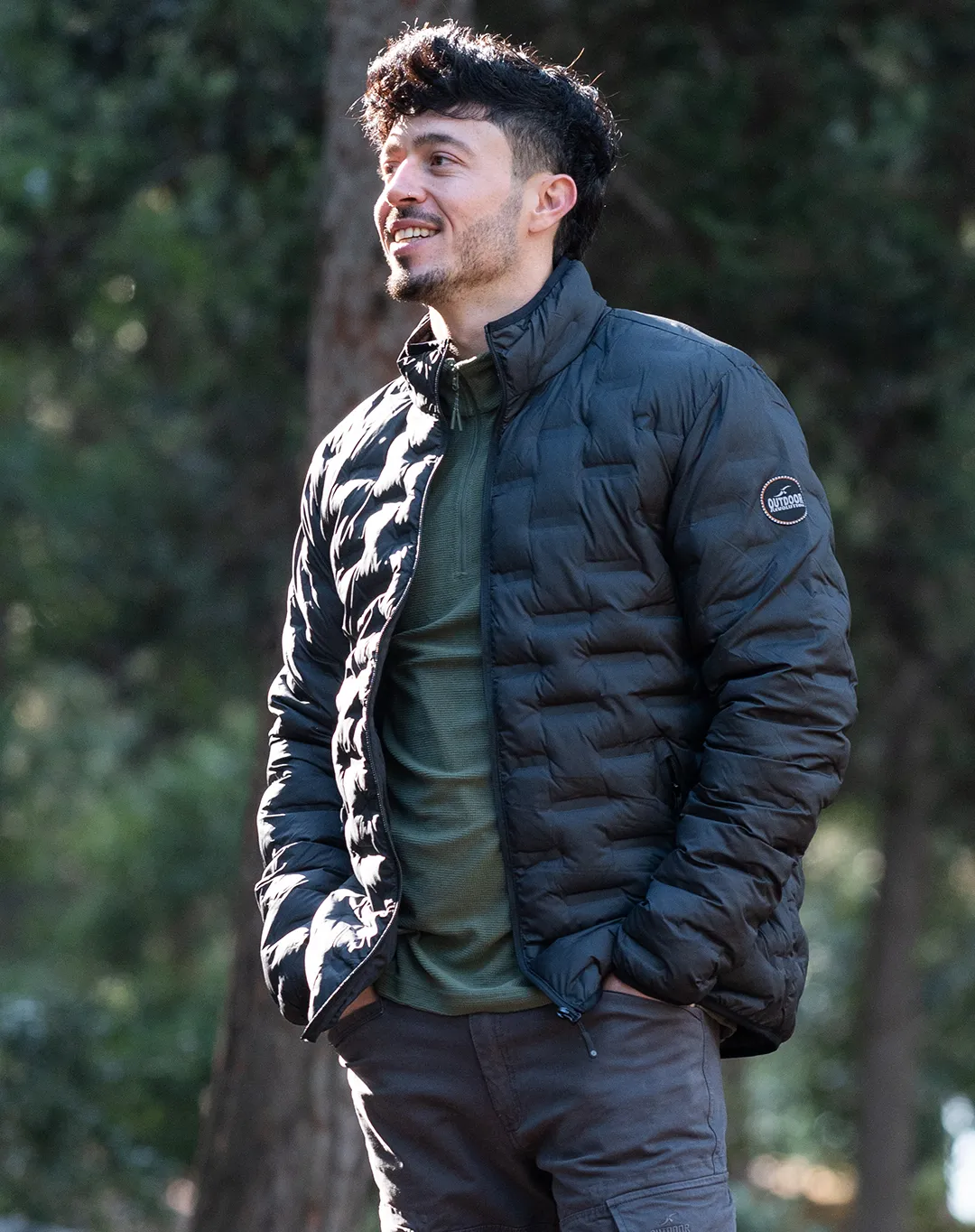 מעיל LIAM – OUTDOOR-1360 – שחור – 2
