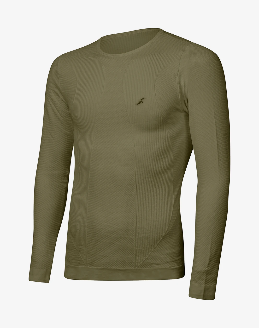 חולצת Seamless – OUTDOOR-1527 – זית – 1