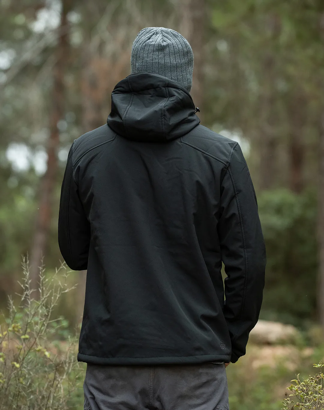 מעיל Bayron Softshell – OUTDOOR-1591 – שחור – 1