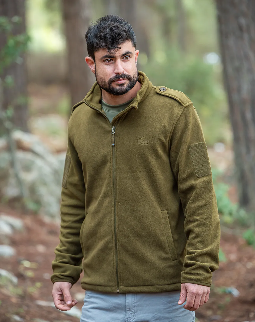 מעיל פליס Farrell Pro – OUTDOOR-1885P – זית – 1