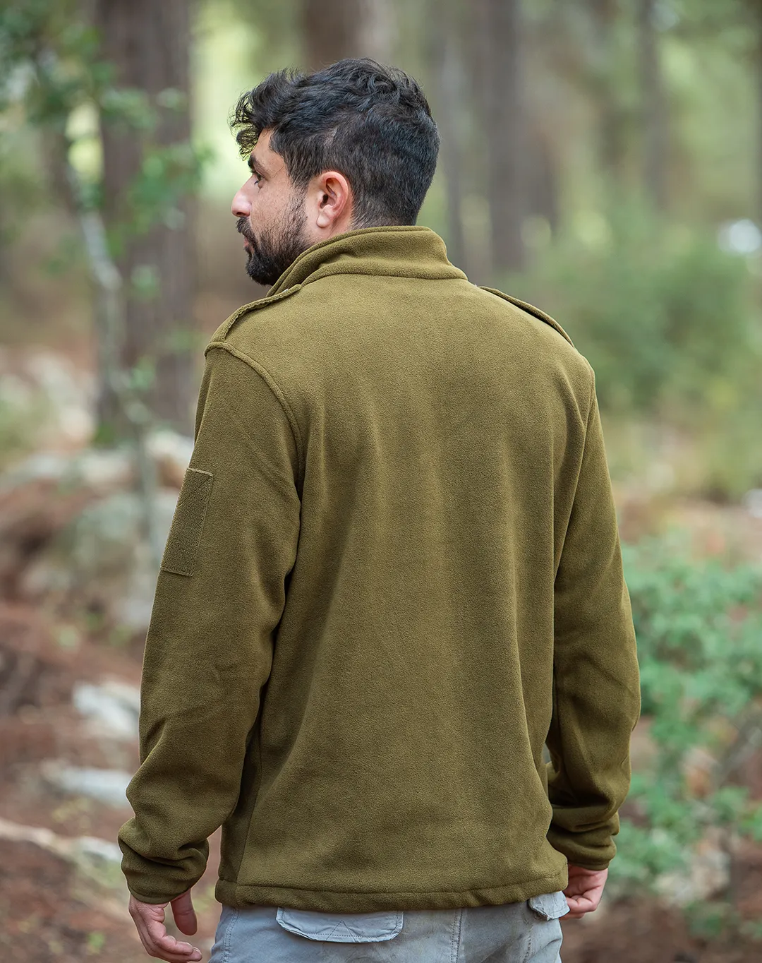 מעיל פליס Farrell Pro – OUTDOOR-1885P – זית – 1