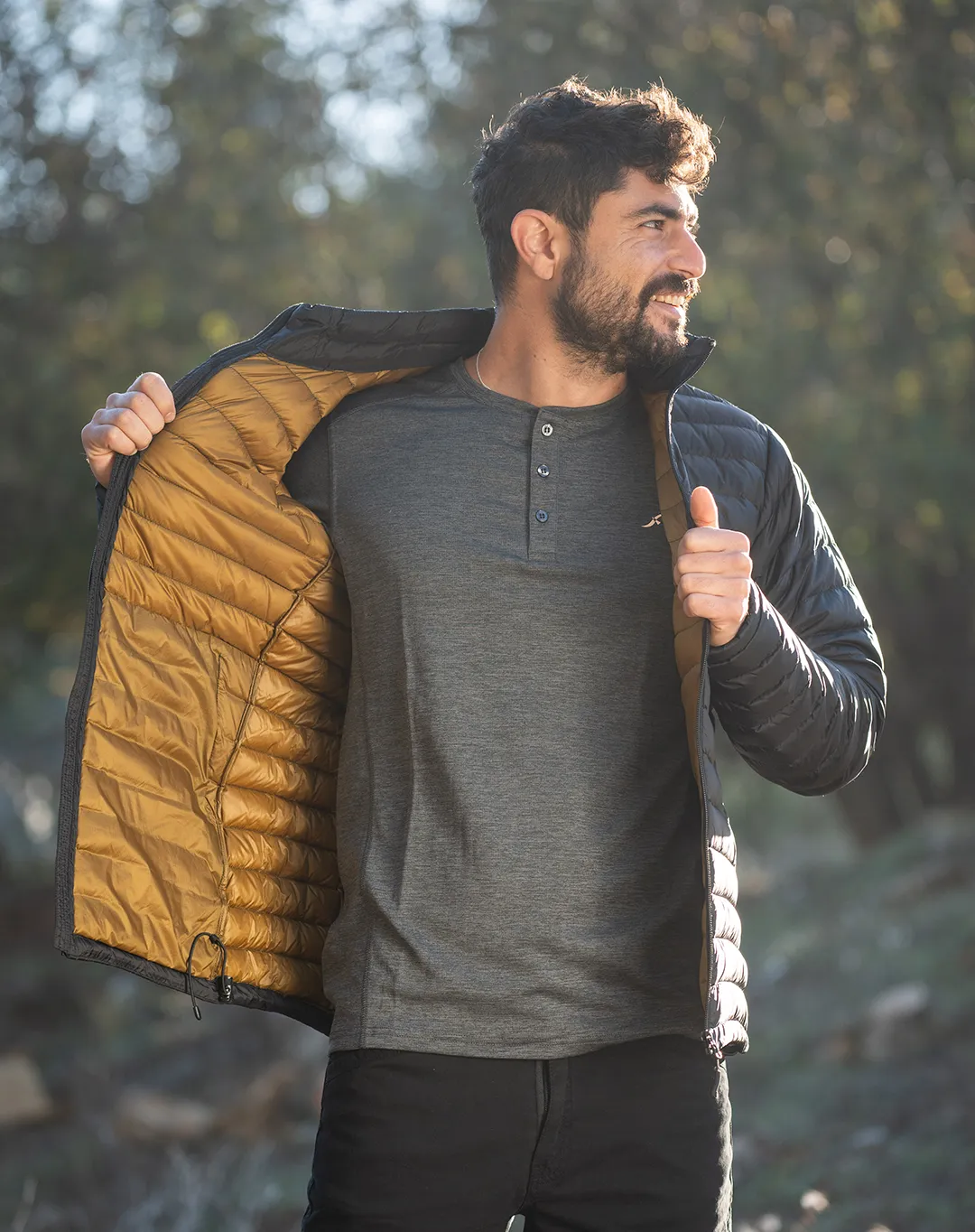 מעיל פוך Bryant – OUTDOOR-20201 – שחור – 1