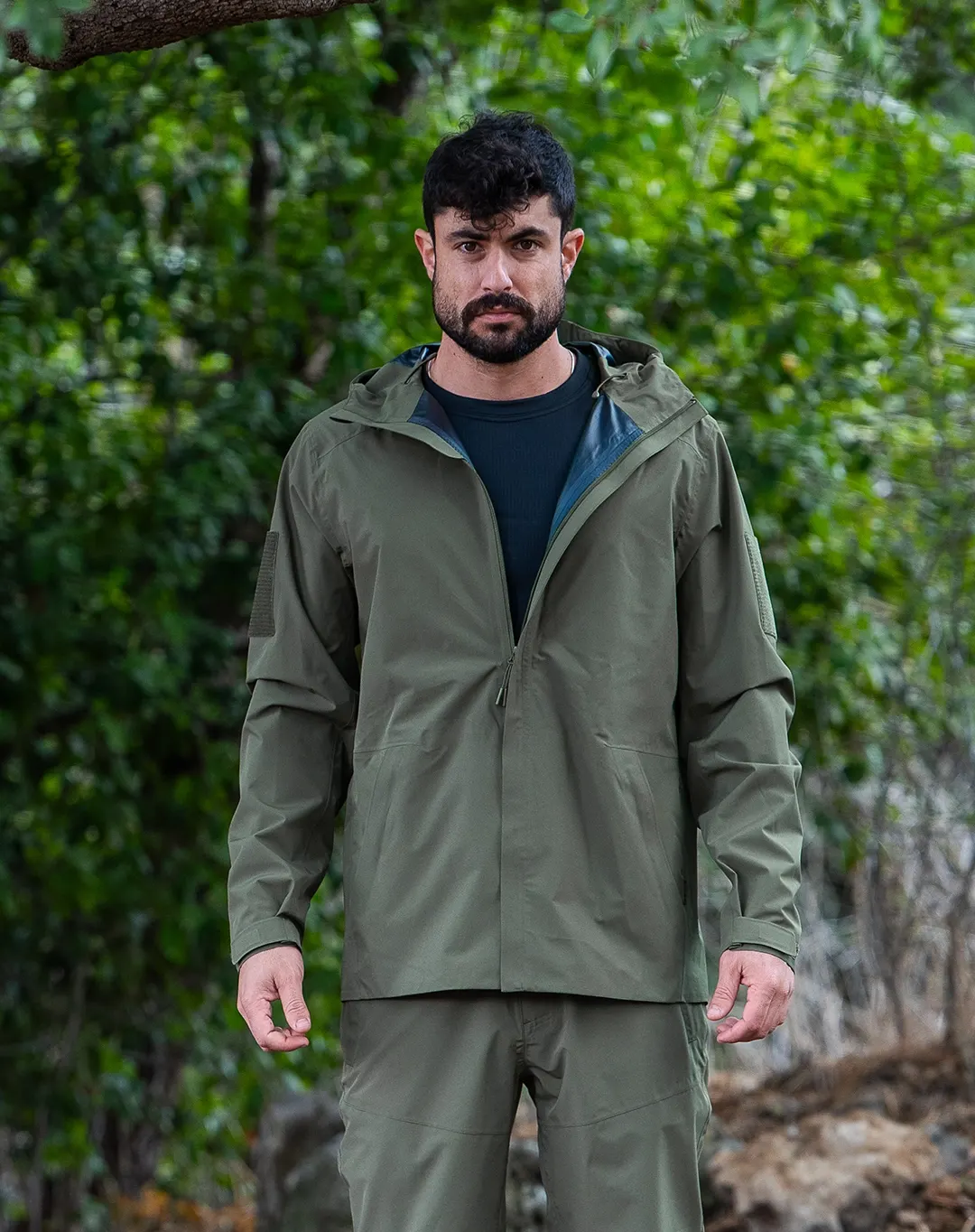 מעיל גשם Tactic – OUTDOOR-20427 – זית – 1