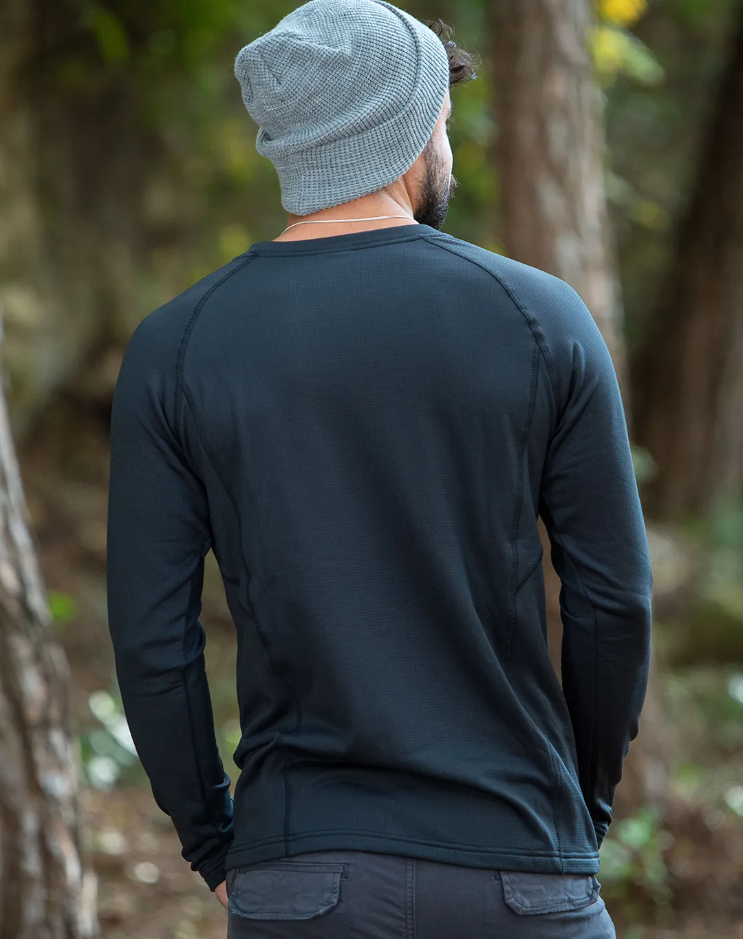 חולצת WARM UP – OUTDOOR-2821 – שחור – 1