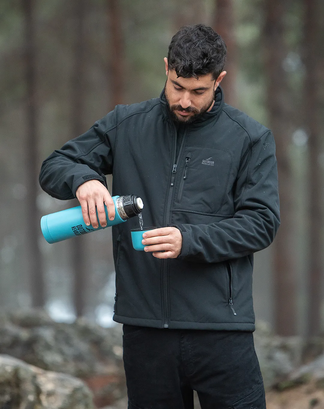 מעיל Sshell Baxter – OUTDOOR-2861 – שחור – 4