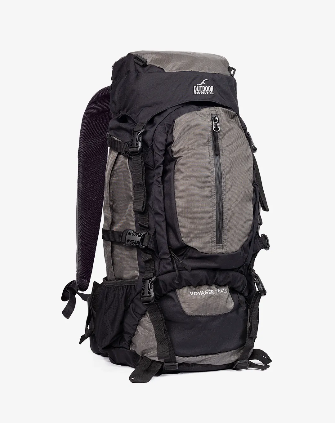 תרמיל Voyager 70+15L – Outdoor Revolution-10860 – אפור-כהה – 2