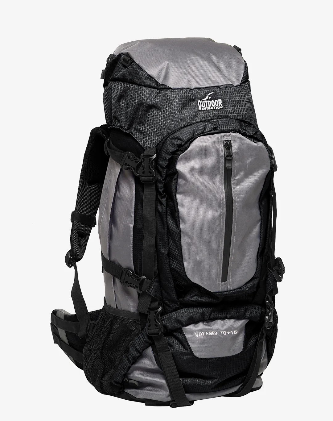 תרמיל Voyager 70+15L – Outdoor Revolution-10860 – אפור-כהה – 1