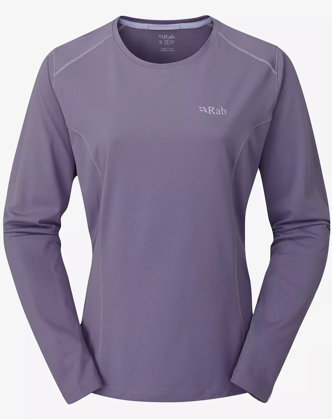 חולצה ארוכה Force – Rab-QBL-08-PSG – purple-sage – 1