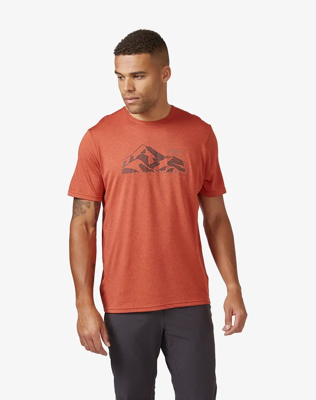 חולצה Mantle Mountain – Rab-QBL-58-RCY – red-clay – 2