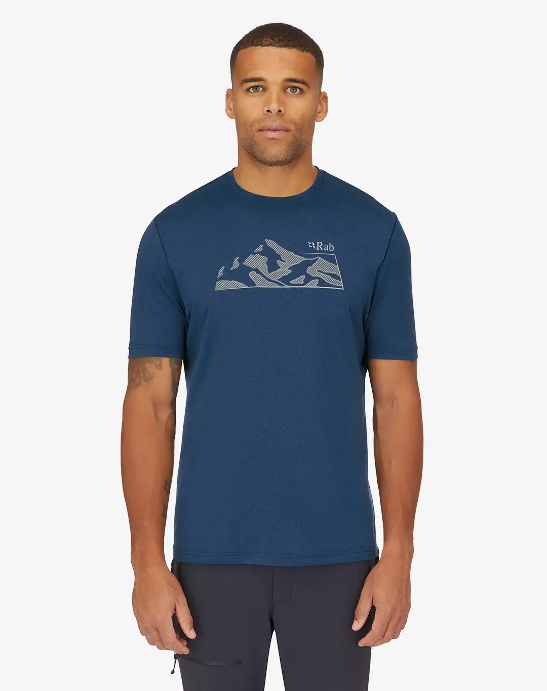 חולצה Mantle Mountain – Rab-QBL-58-TMB – tempest-blue – 2