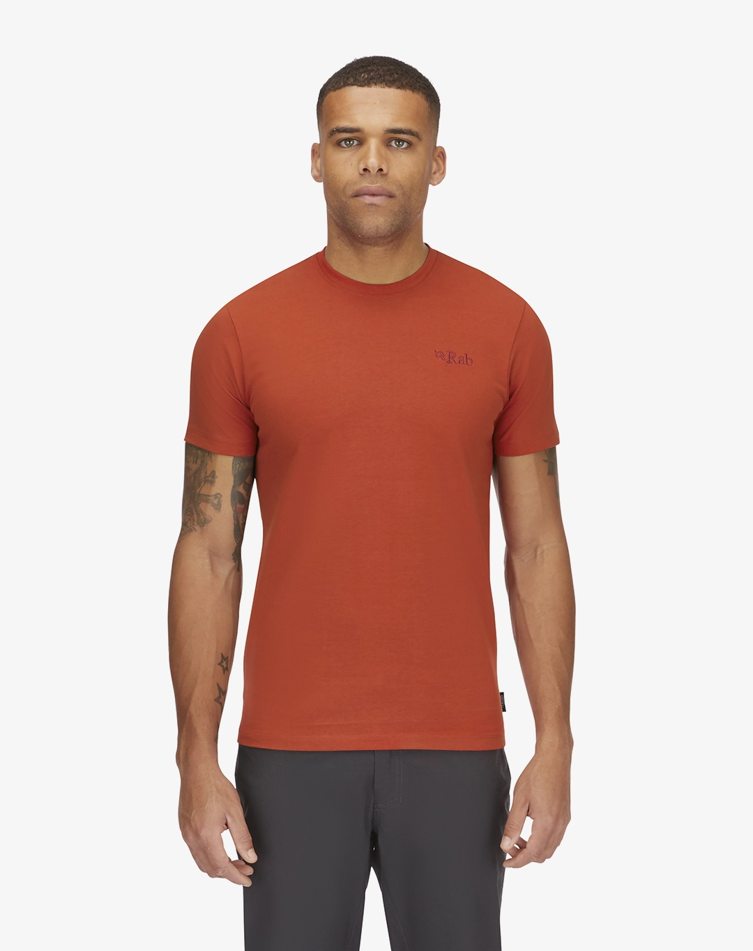 חולצה Basecamp Logo – Rab-QCC-04-RCY – red-clay – 1