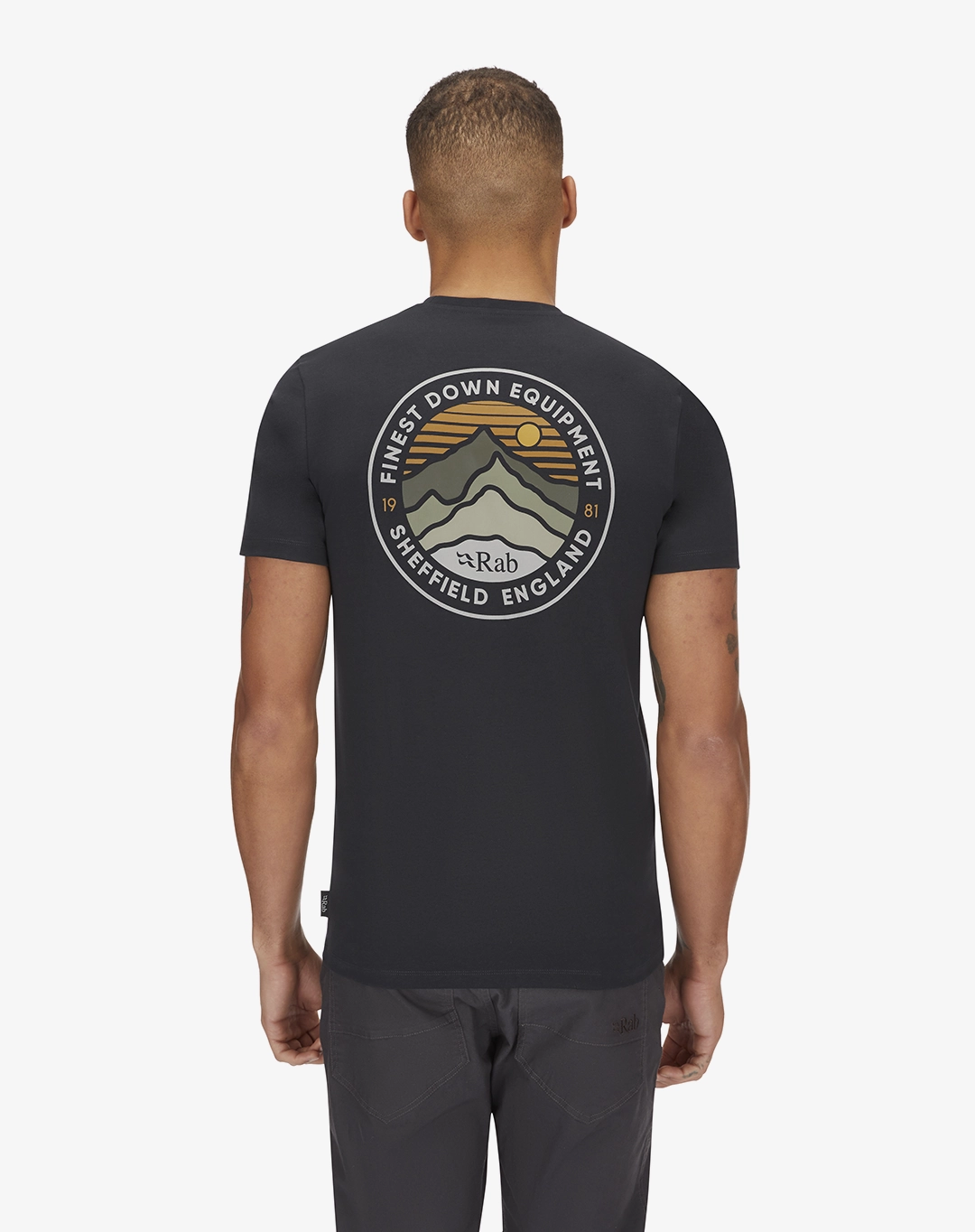 חולצה Basecamp 3 Peak – Rab-QCC-05-BE – beluga – 3