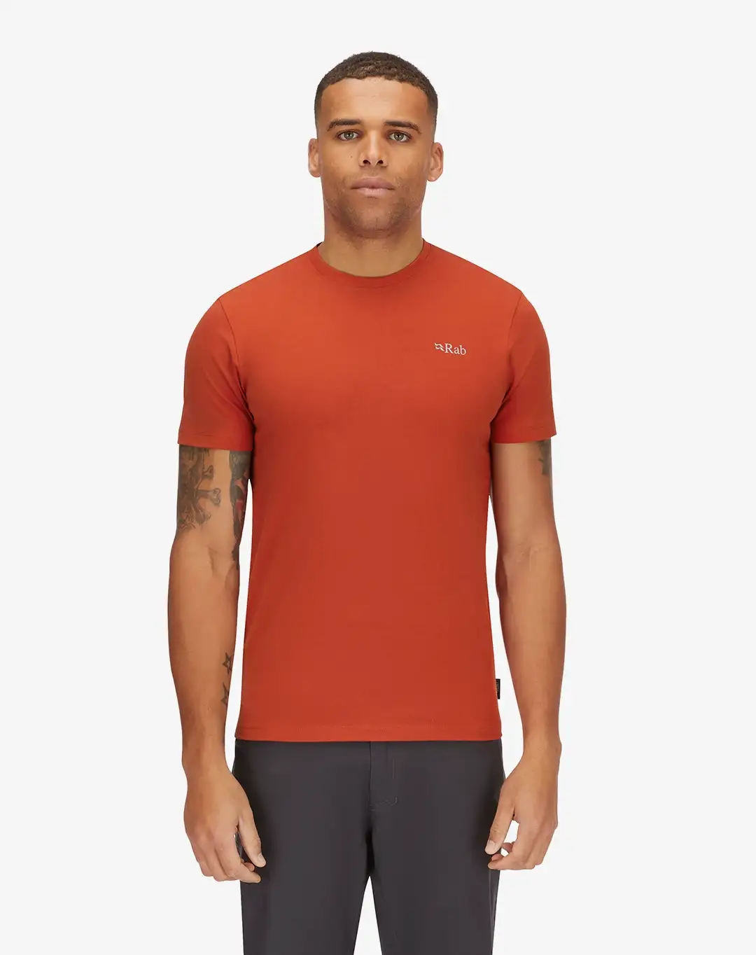 חולצה Basecamp 3 Peak – Rab-QCC-05-RCY – red-clay – 2