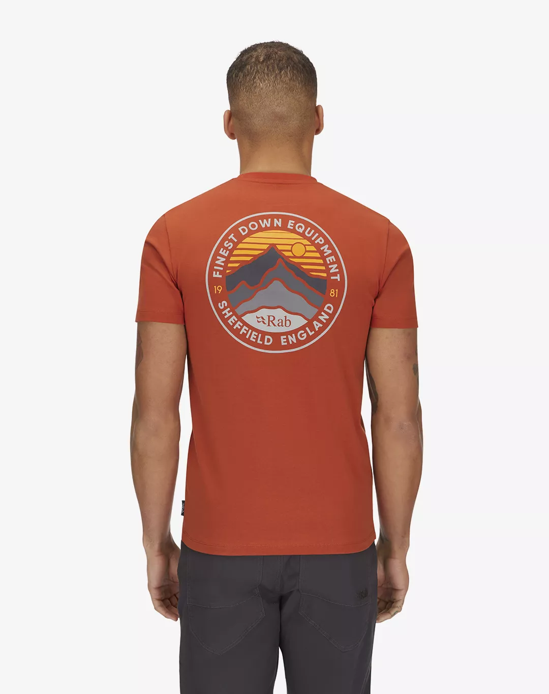 חולצה Basecamp 3 Peak – Rab-QCC-05-RCY – red-clay – 3