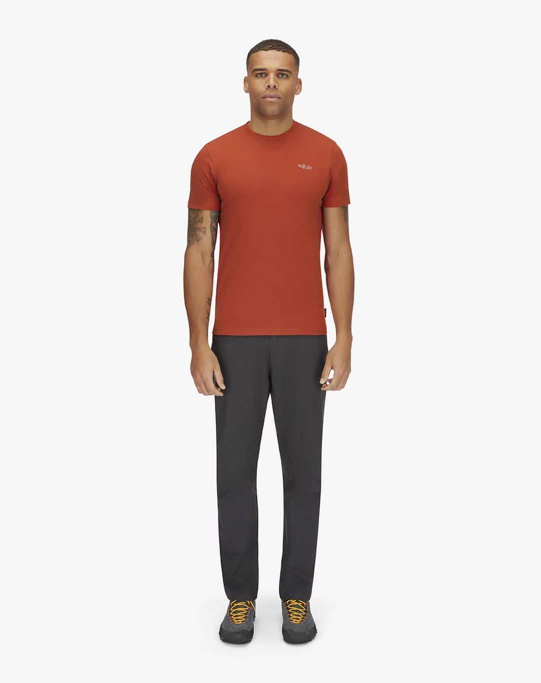 חולצה Basecamp 3 Peak – Rab-QCC-05-RCY – red-clay – 5
