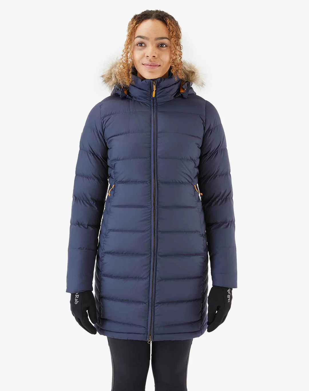 מעיל פוך נשים Deep Cover Parka – Rab-QBD-33-BLK – כחול – 1