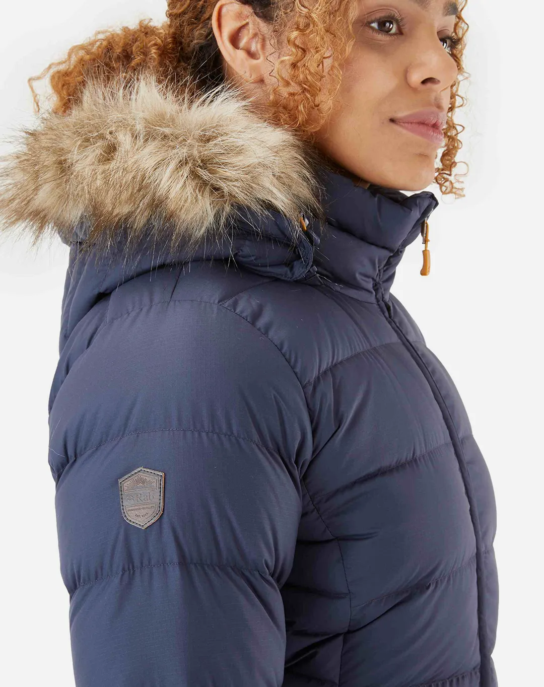 מעיל פוך נשים Deep Cover Parka – Rab-QBD-33-BLK – כחול – 2