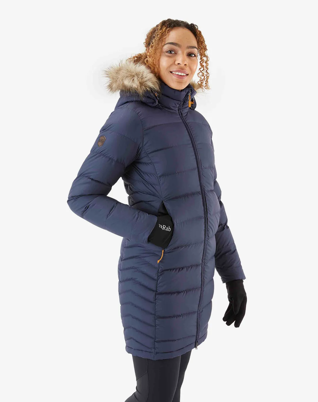 מעיל פוך נשים Deep Cover Parka – Rab-QBD-33-BLK – כחול – 3