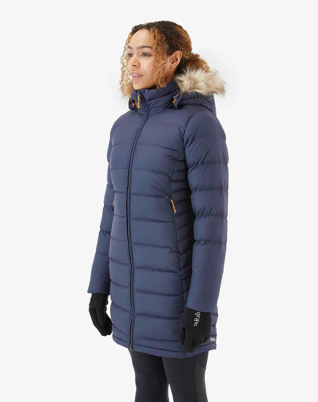 מעיל פוך נשים Deep Cover Parka – Rab-QBD-33-BLK – כחול – 6