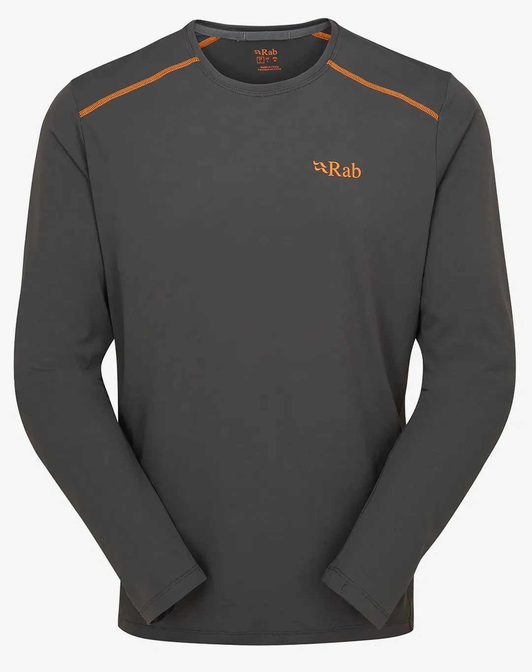 חולצה ארוכה Force – Rab-QBL-07-GRH – graphene – 1