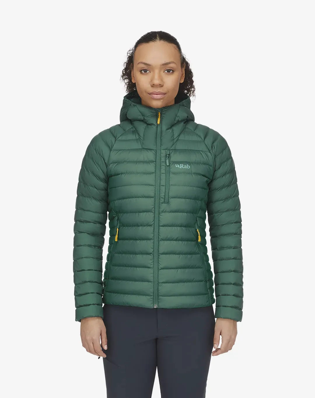 מעיל Microlight Alpine Jacket – Rab-QDB-13-GNS – ירוק – 1