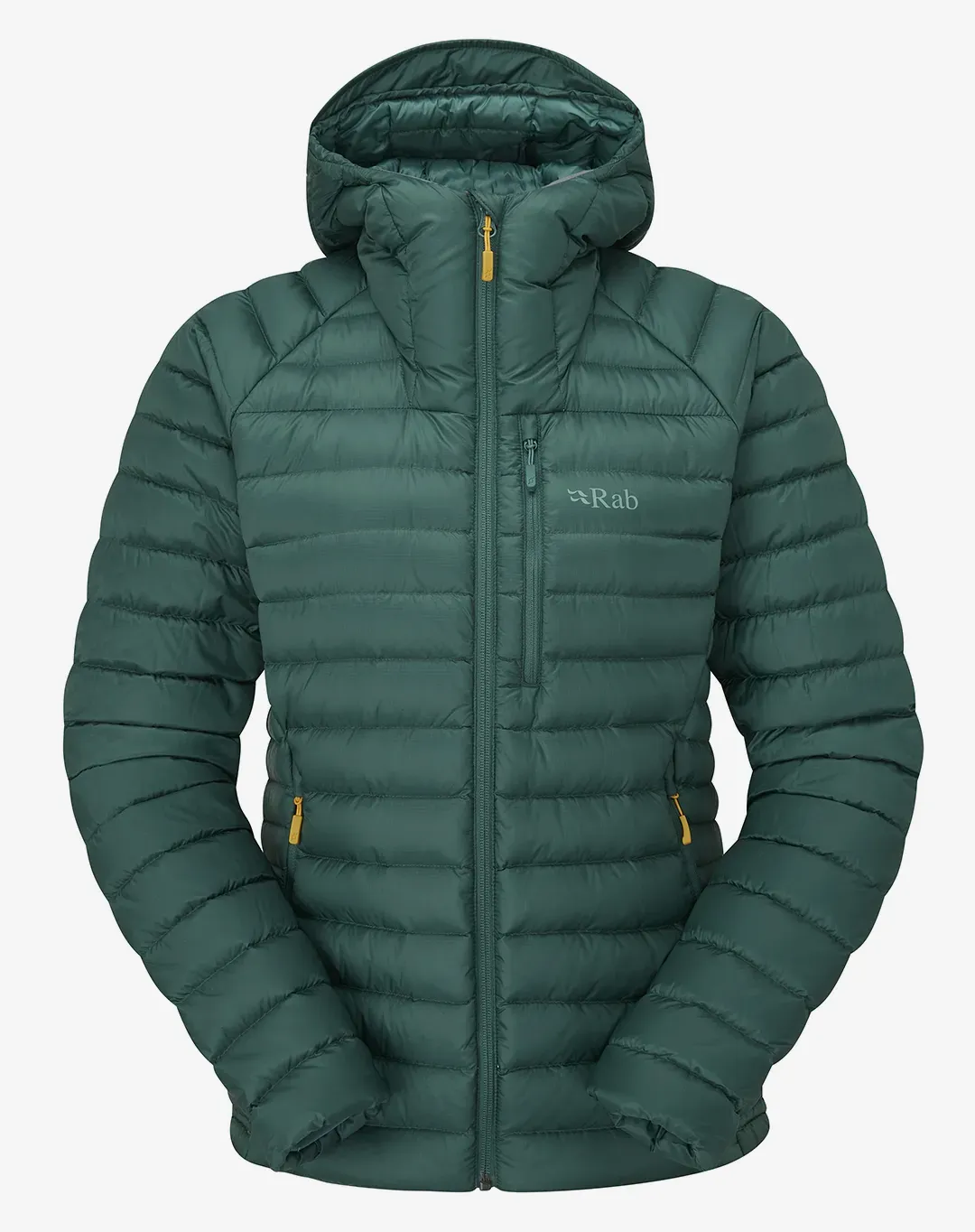 מעיל Microlight Alpine Jacket – Rab-QDB-13-GNS – ירוק – 2