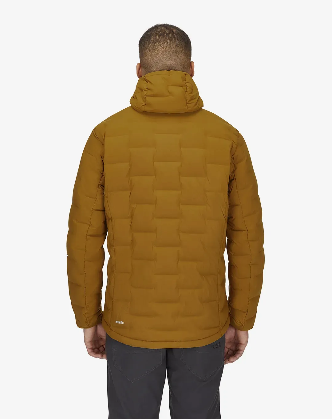מעיל Cubit Strech Down Hoody – Rab-QDB-30-FPT – חרדל – 2