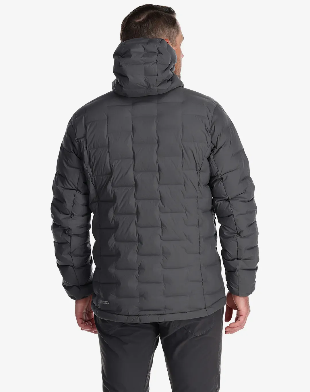 מעיל Cubit Strech Down Hoody – Rab-QDB-30-GRH – אפור – 2