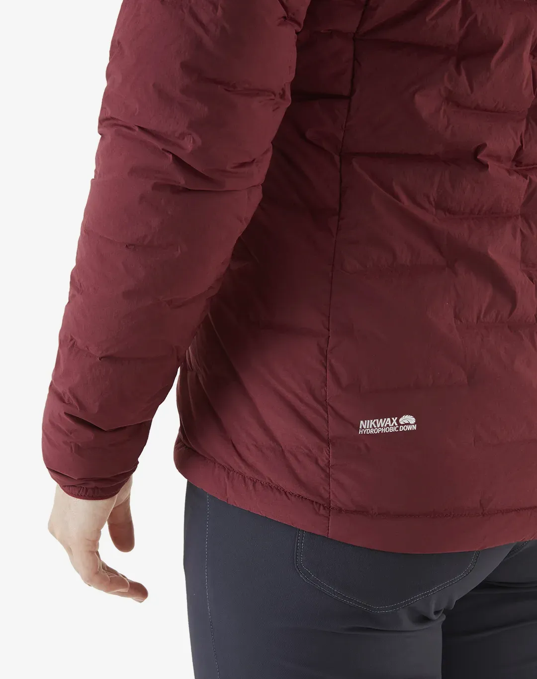 מעיל Cubit Strech Down Hoody – Rab-QDB-31-DEH – בורדו – 3
