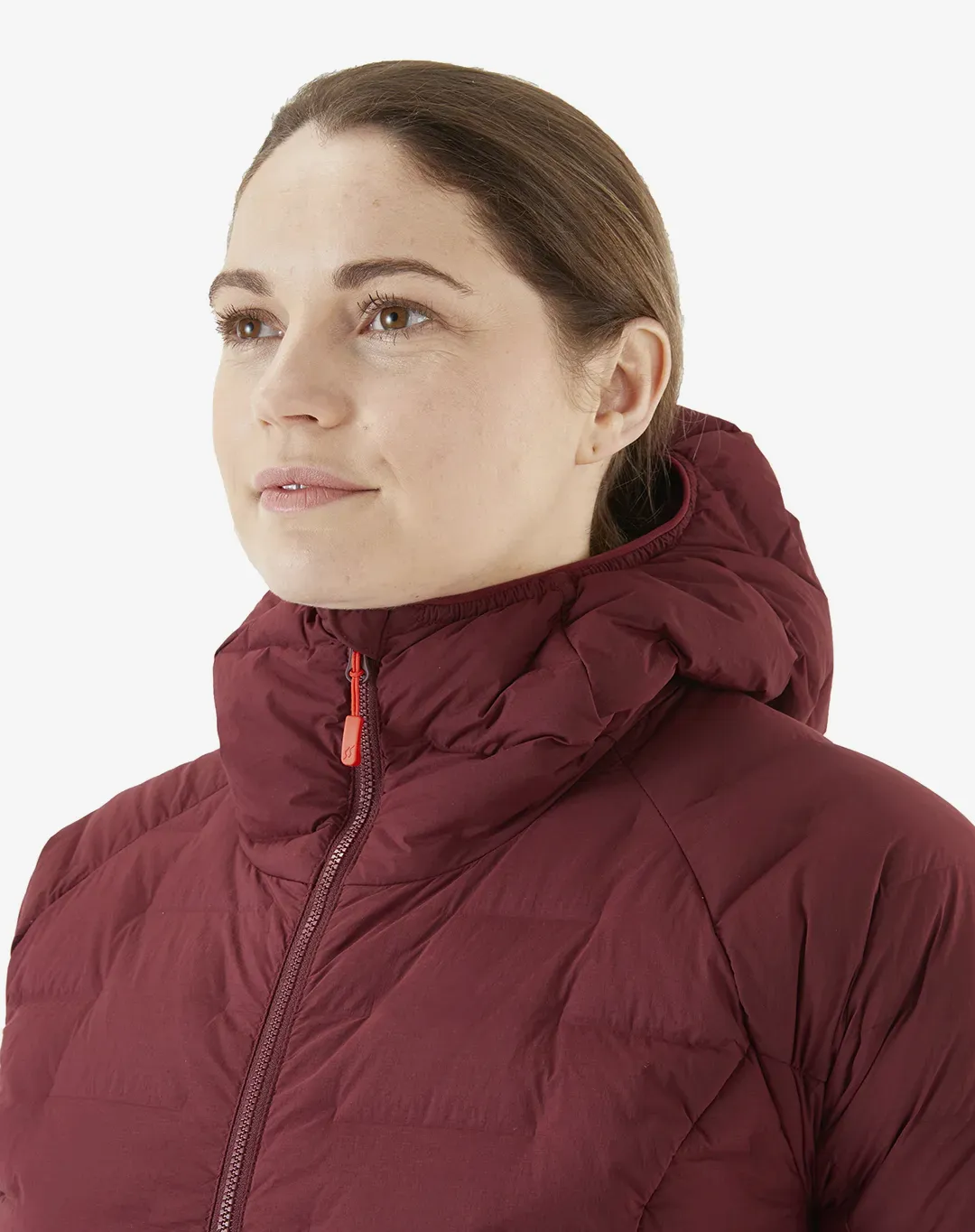 מעיל Cubit Strech Down Hoody – Rab-QDB-31-DEH – בורדו – 5