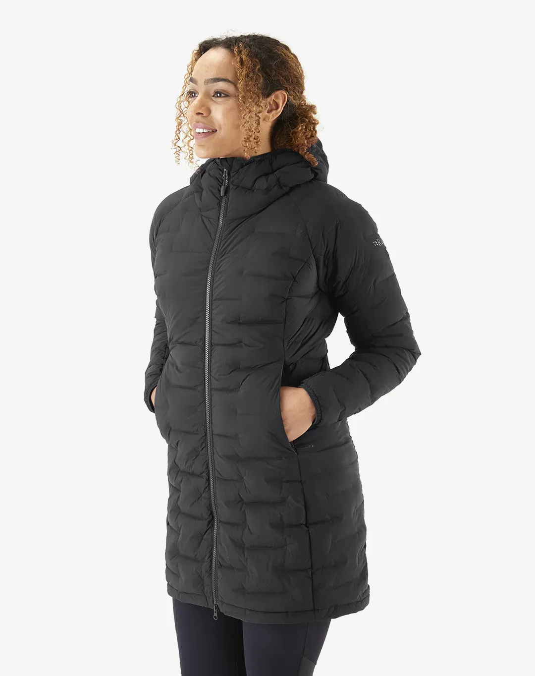 מעיל נשים Cubit Strech Down Parka – Rab-QDB-41-EBN – שחור – 1