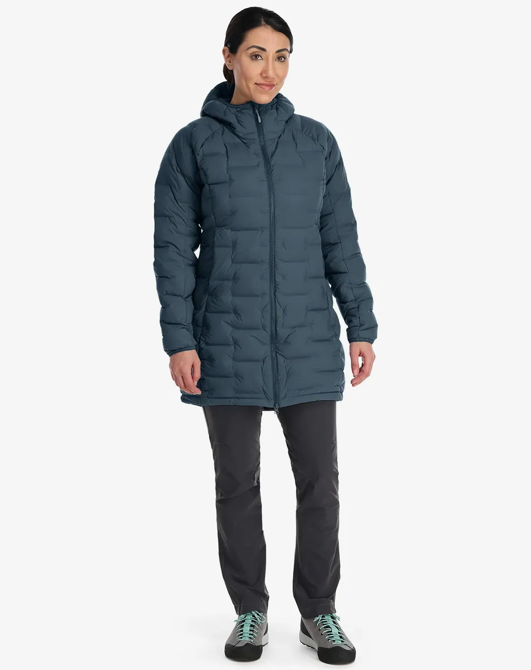 מעיל נשים Cubit Strech Down Parka – Rab-QDB-41-ORB – כחול – 1