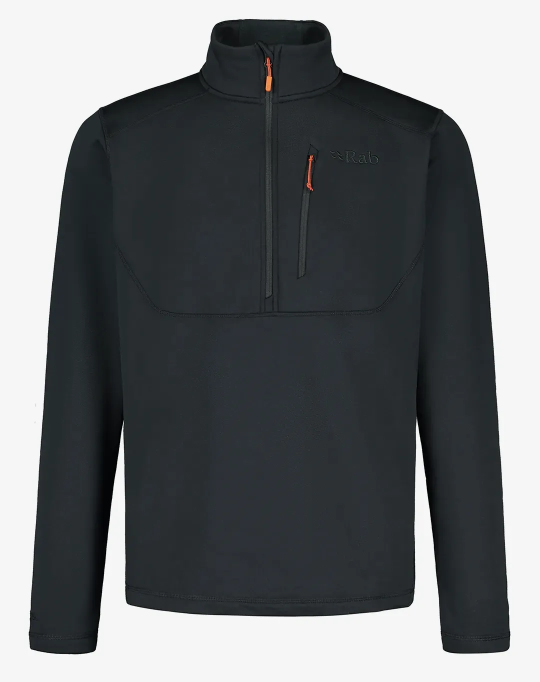 סווטשירט פליס Geon Pull On – Rab-QFE-97-BEL – אפור-כהה – 1