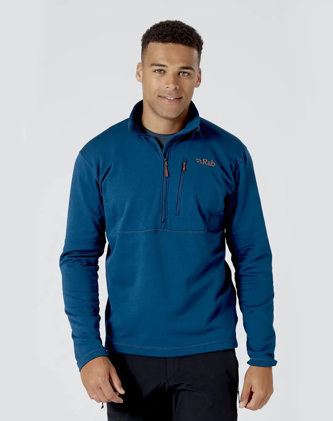 סווטשירט פליס Geon Pull On – Rab-QFE-97-DI – נייבי – 3